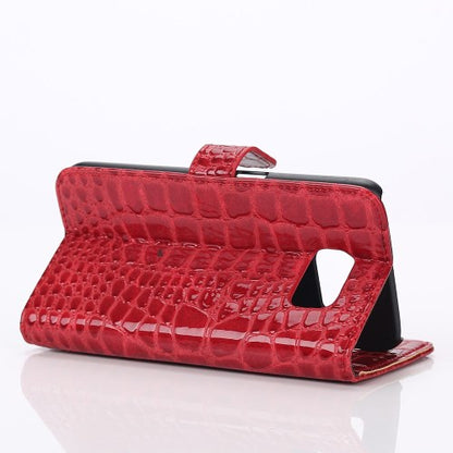 Wallet Case für Samsung Galaxy S6 G920 Crocodile Skin