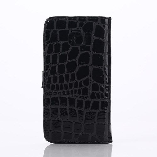 Wallet Case für Samsung Galaxy S6 Edge G925 Crocodile Leder Skin