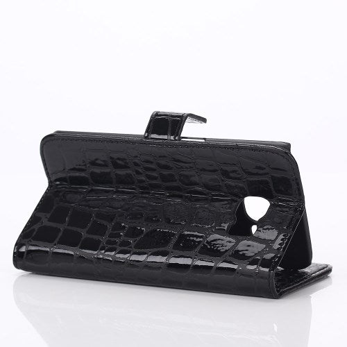 Wallet Case für Samsung Galaxy S6 Edge G925 Crocodile Leder Skin
