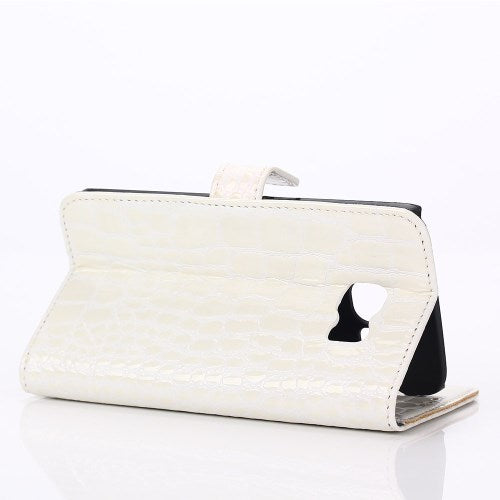 Wallet Case für Samsung Galaxy S6 Edge G925 Crocodile Leder Skin