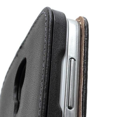 Flip Case für Samsung Galaxy S4 Mini I9190 I9195 Genuine Split Echt Leder