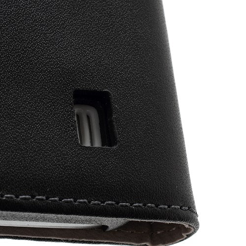 Flip Case für Samsung Galaxy S4 Mini I9190 I9195 Genuine Split Echt Leder
