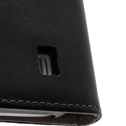 Flip Case für Samsung Galaxy S4 Mini I9190 I9195 Genuine Split Echt Leder