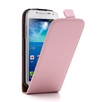 Flip Case für Samsung Galaxy S4 Mini I9190 I9195 Genuine Split Echt Leder