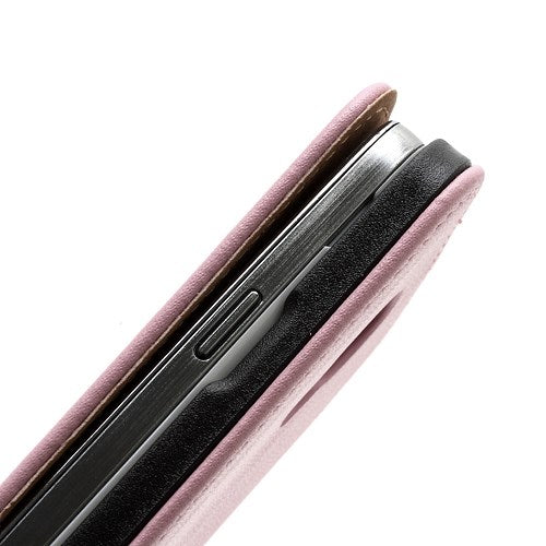 Flip Case für Samsung Galaxy S4 Mini I9190 I9195 Genuine Split Echt Leder