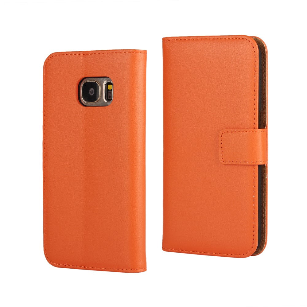 Wallet Case für Samsung Galaxy S7 G930 Genuine Split Echt Leder