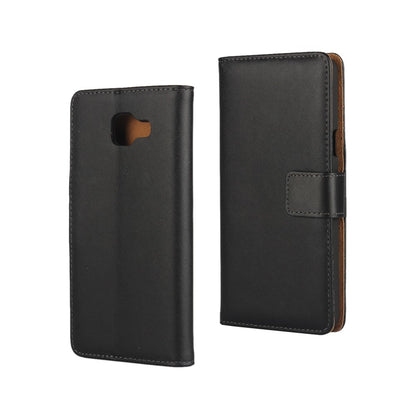 Wallet Case für Samsung Galaxy A5 A510 (2016) Genuine Split Echt Leder