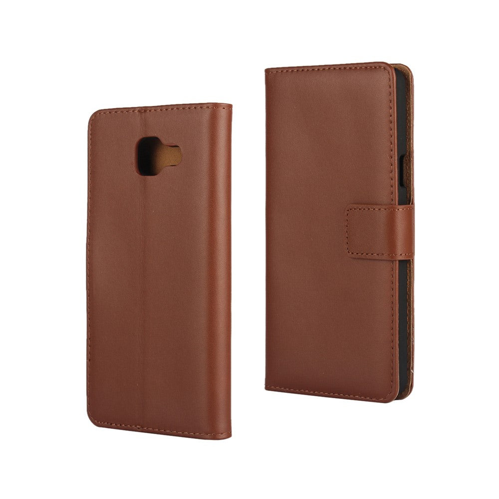 Wallet Case für Samsung Galaxy A5 A510 (2016) Genuine Split Echt Leder