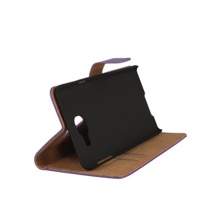 Wallet Case für Samsung Galaxy A5 A510 (2016) Genuine Split Echt Leder