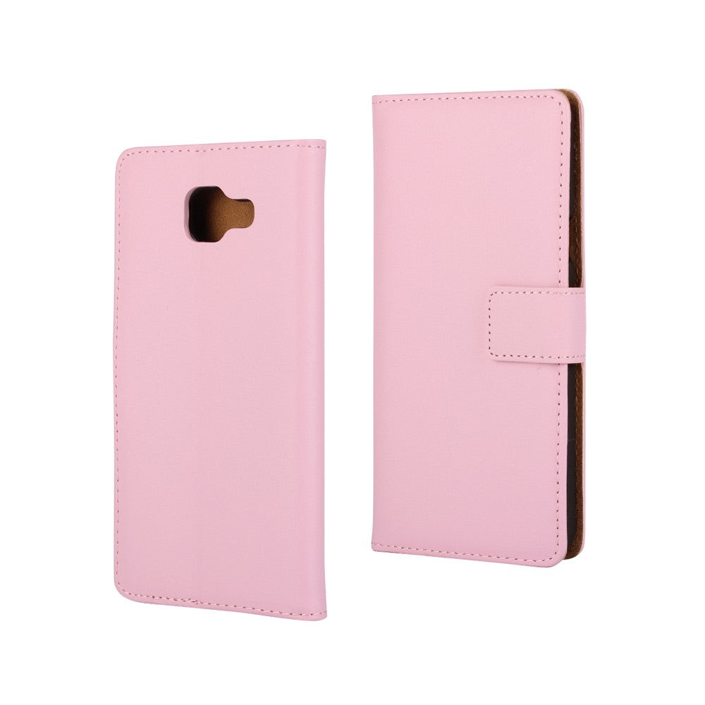 Wallet Case für Samsung Galaxy A5 A510 (2016) Genuine Split Echt Leder