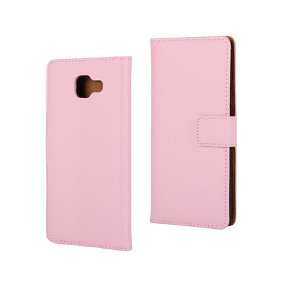 Wallet Case für Samsung Galaxy A5 A510 (2016) Genuine Split Echt Leder