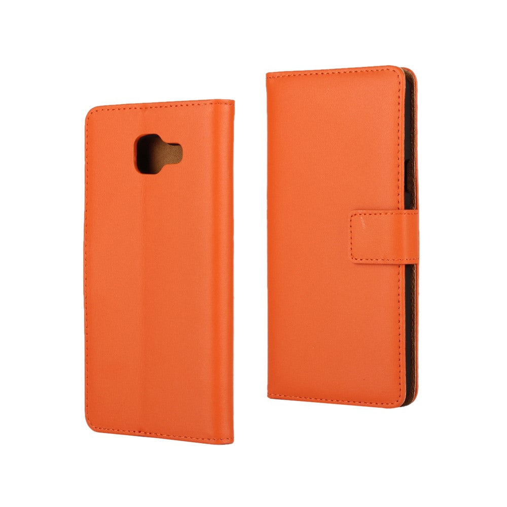 Wallet Case für Samsung Galaxy A5 A510 (2016) Genuine Split Echt Leder