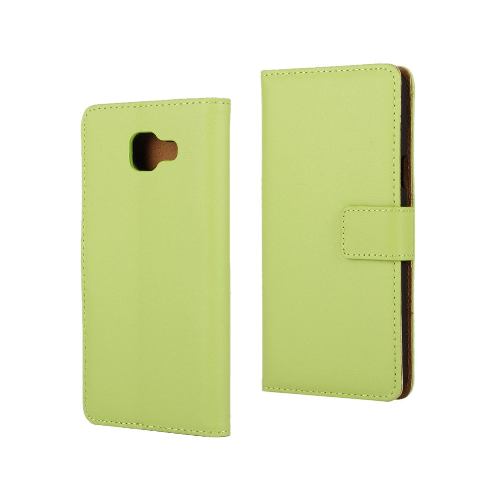 Wallet Case für Samsung Galaxy A5 A510 (2016) Genuine Split Echt Leder
