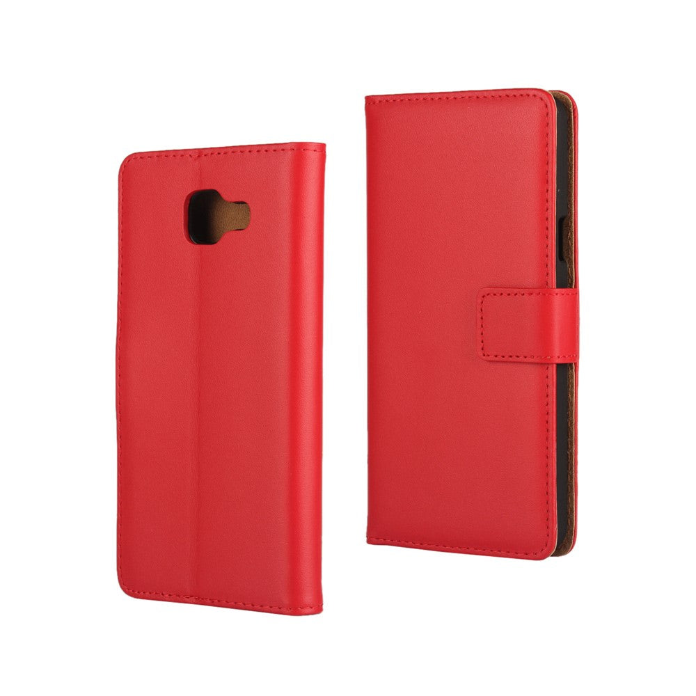 Wallet Case für Samsung Galaxy A5 A510 (2016) Genuine Split Echt Leder