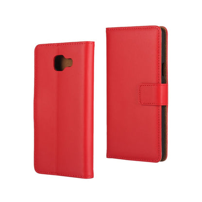 Wallet Case für Samsung Galaxy A5 A510 (2016) Genuine Split Echt Leder