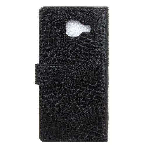 Wallet Case für Samsung Galaxy A3 A310 (2016) Crocodile Skin Kroko Muster