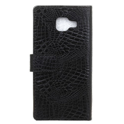 Wallet Case für Samsung Galaxy A3 A310 (2016) Crocodile Skin Kroko Muster