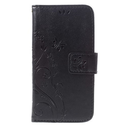Wallet Case für Samsung Galaxy A3 A310 (2016) Butterfly Flower Motiv