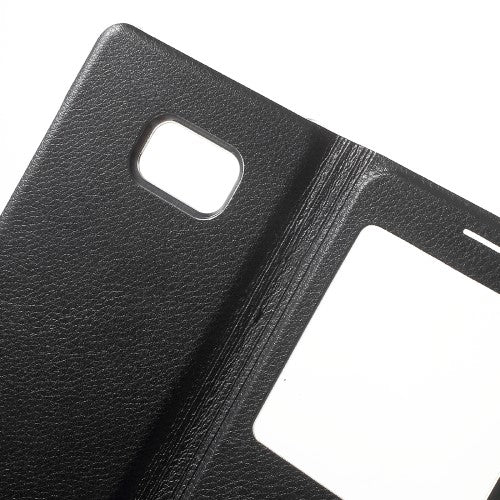 Wallet Case für Samsung Galaxy Note 7 Window View Book Etui