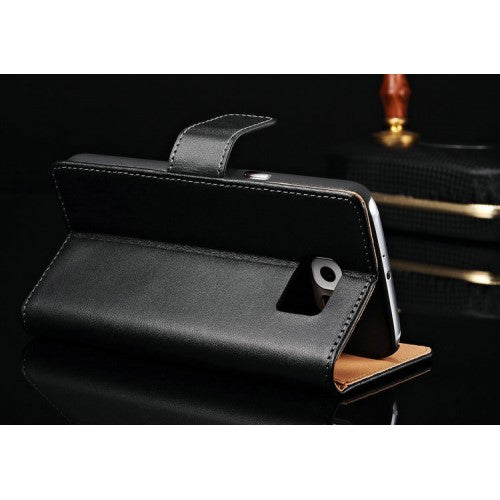 Wallet Case für Samsung Galaxy Note 7 Genuine Split Echt Leder
