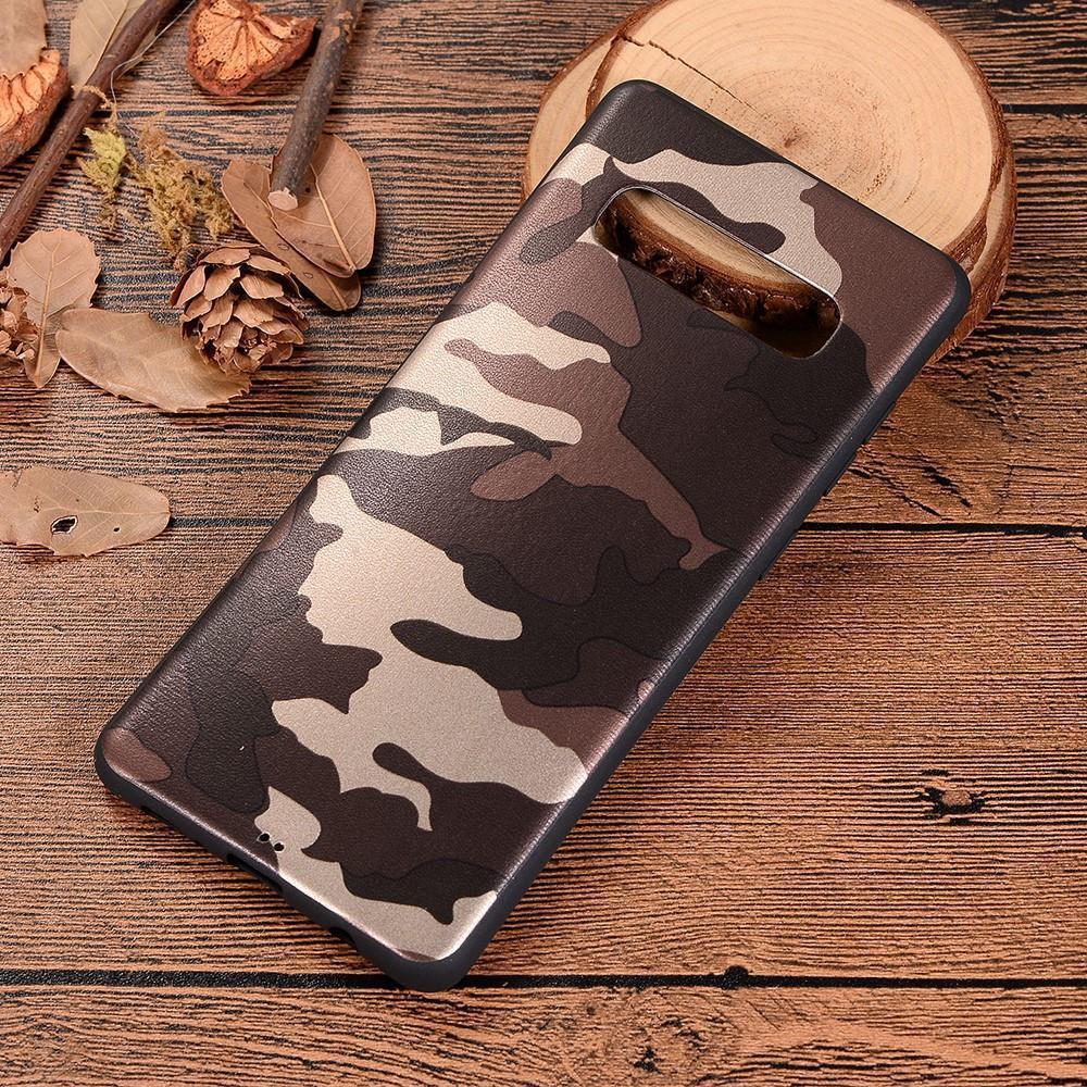 TPU Case für Samsung Galaxy S10+ PLUS Camouflage Muster Flexi Handyhülle