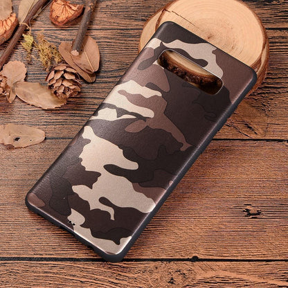 TPU Case für Samsung Galaxy S10+ PLUS Camouflage Muster Flexi Handyhülle