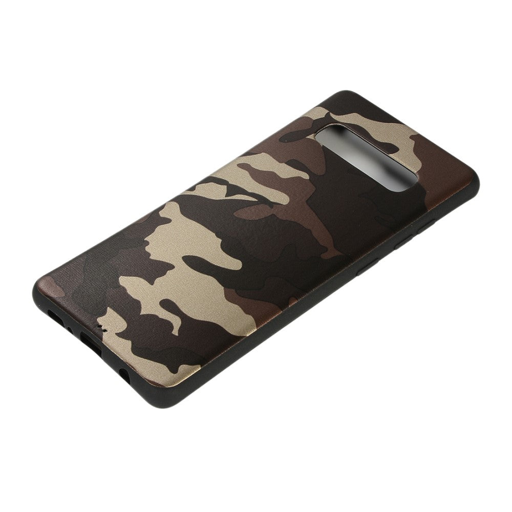 TPU Case für Samsung Galaxy S10+ PLUS Camouflage Muster Flexi Handyhülle