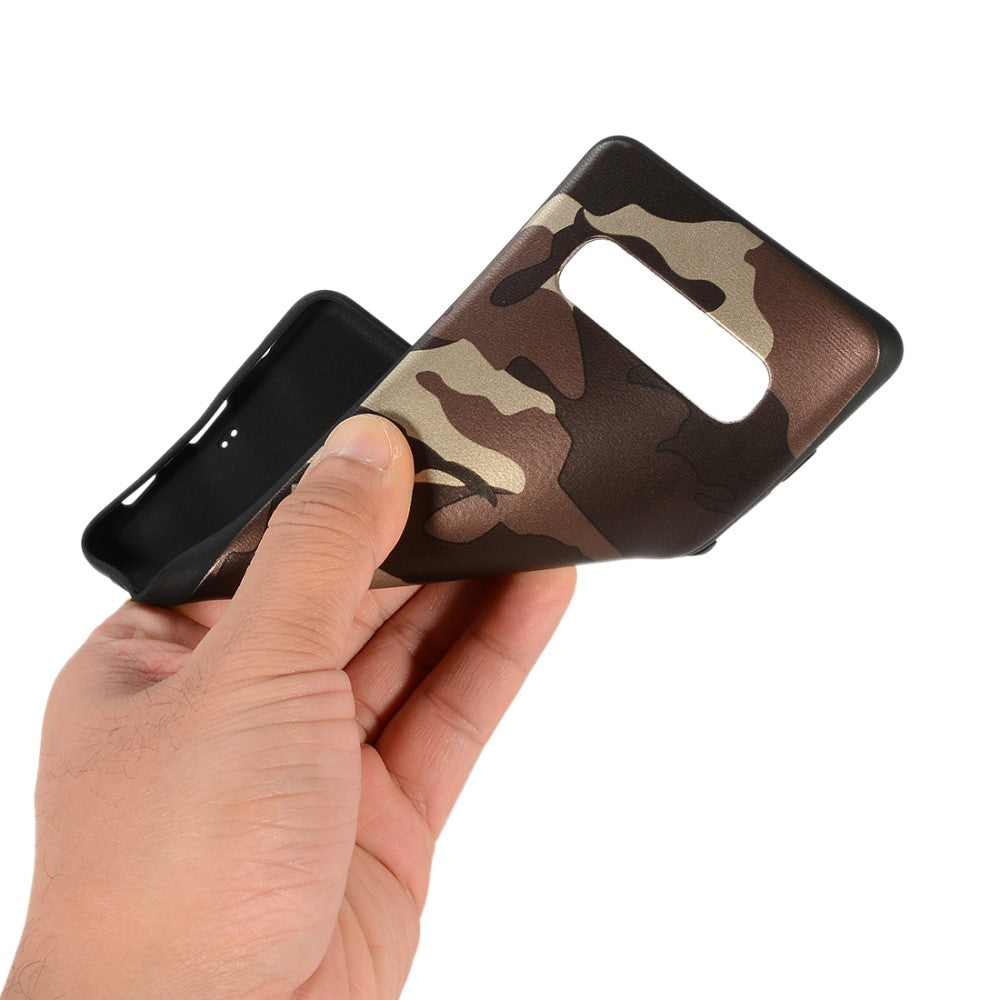 TPU Case für Samsung Galaxy S10+ PLUS Camouflage Muster Flexi Handyhülle