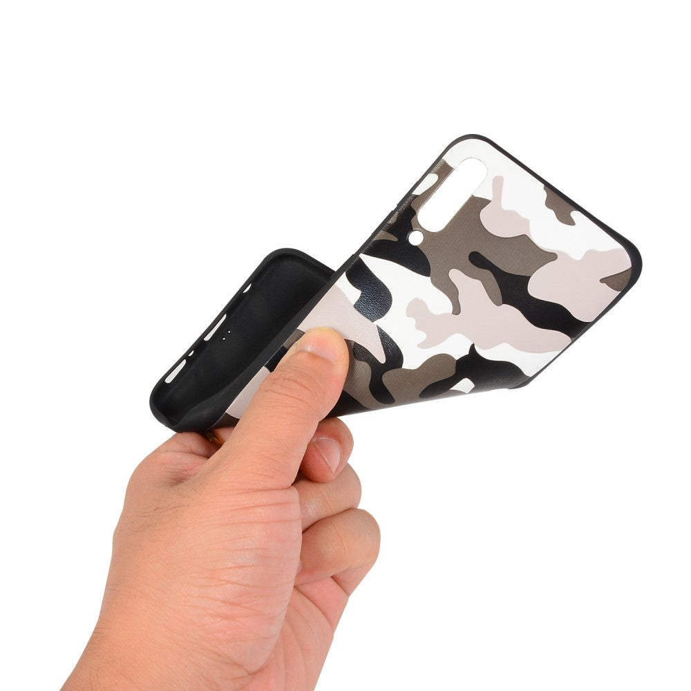 TPU Case für Samsung Galaxy A50 Camouflage Muster Flexi Handyhülle