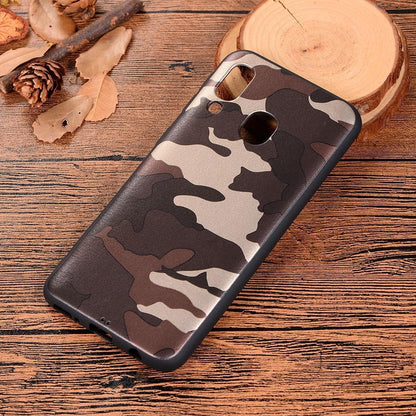 TPU Case für Samsung Galaxy A40 Camouflage Muster Flexi Handyhülle