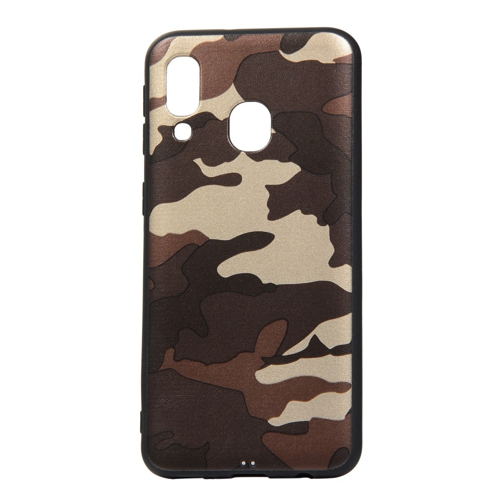 TPU Case für Samsung Galaxy A40 Camouflage Muster Flexi Handyhülle