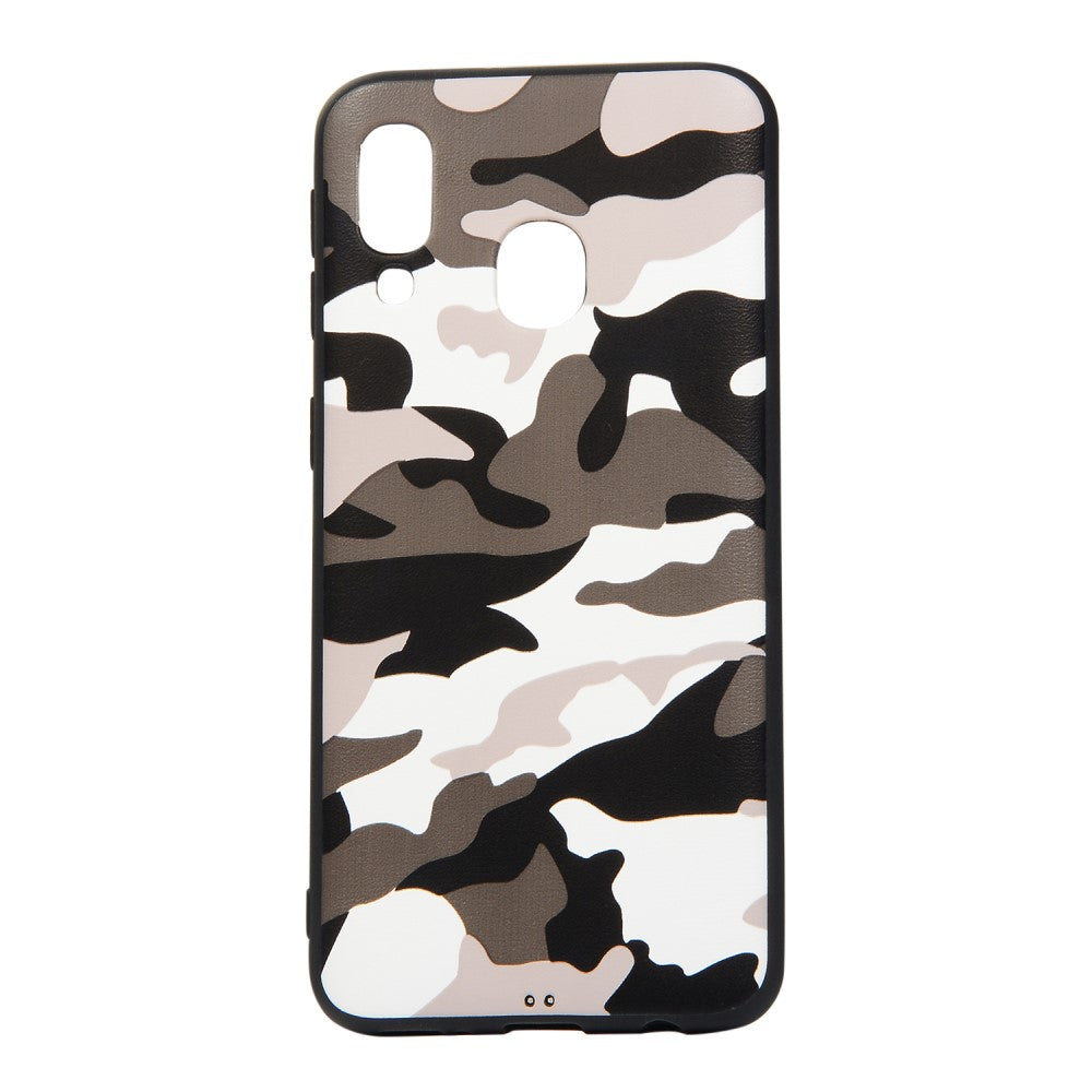 TPU Case für Samsung Galaxy A40 Camouflage Muster Flexi Handyhülle