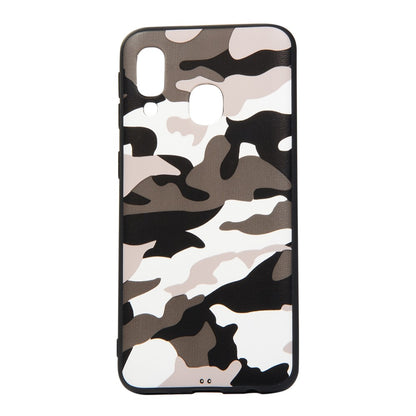 TPU Case für Samsung Galaxy A40 Camouflage Muster Flexi Handyhülle