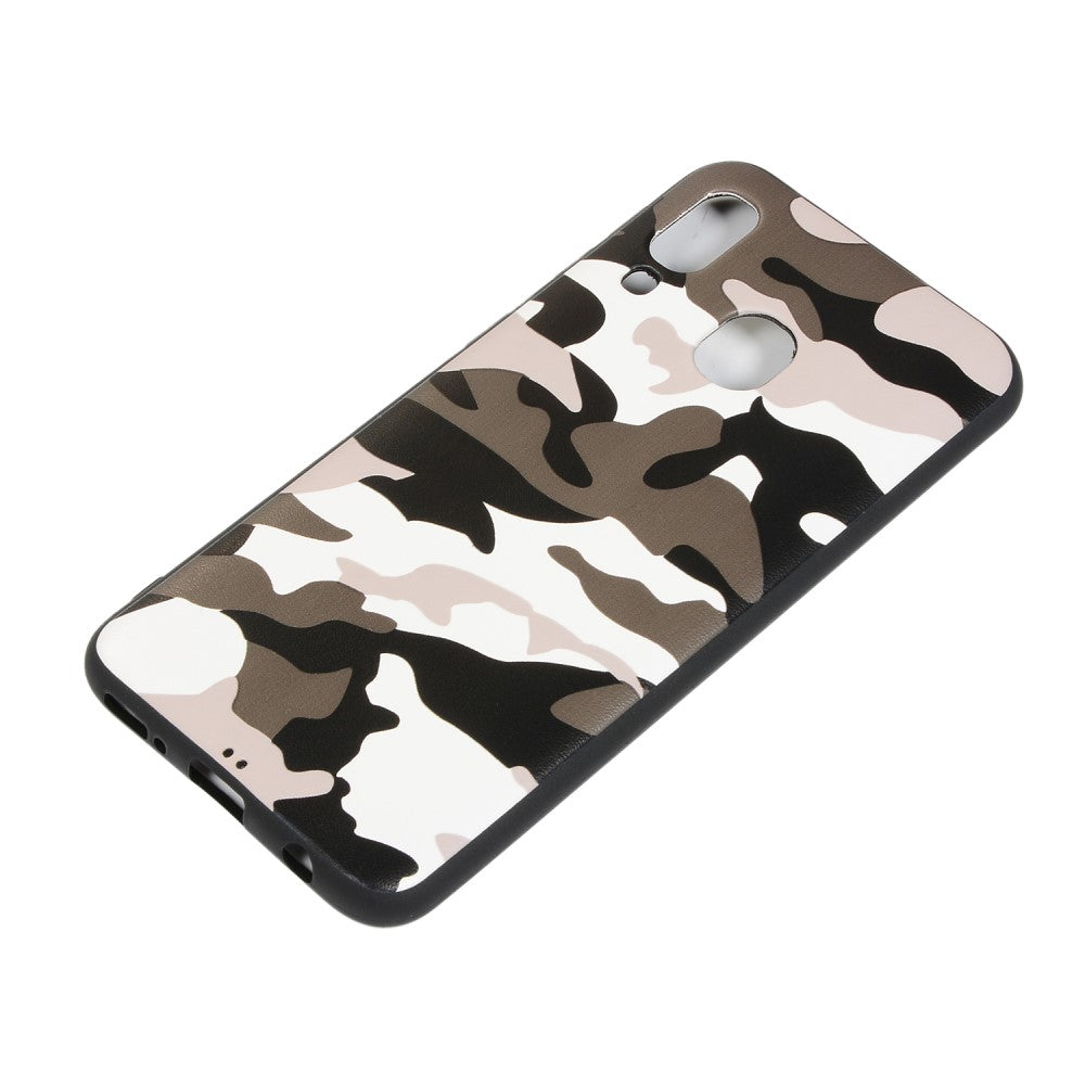 TPU Case für Samsung Galaxy A40 Camouflage Muster Flexi Handyhülle