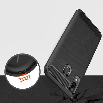 TPU Case für Samsung Galaxy A20e Carbon Skin Brushed Hülle