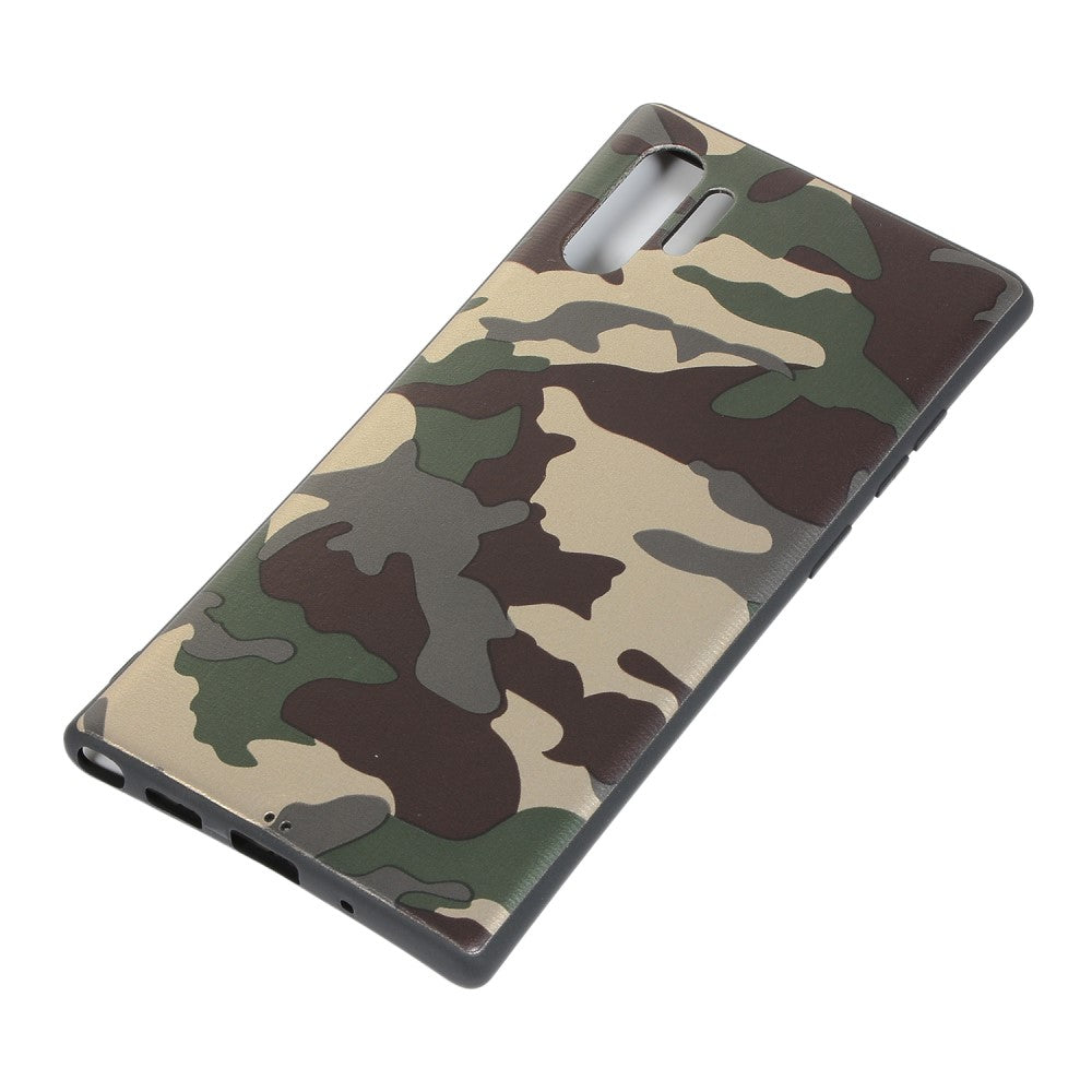 TPU Case für Samsung Galaxy Note 10 PLUS Camouflage Muster Flexi Handyhülle