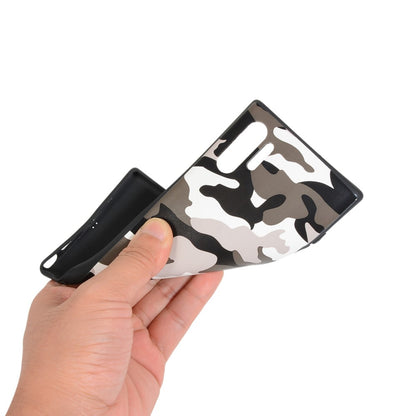 TPU Case für Samsung Galaxy Note 10 PLUS Camouflage Muster Flexi Handyhülle