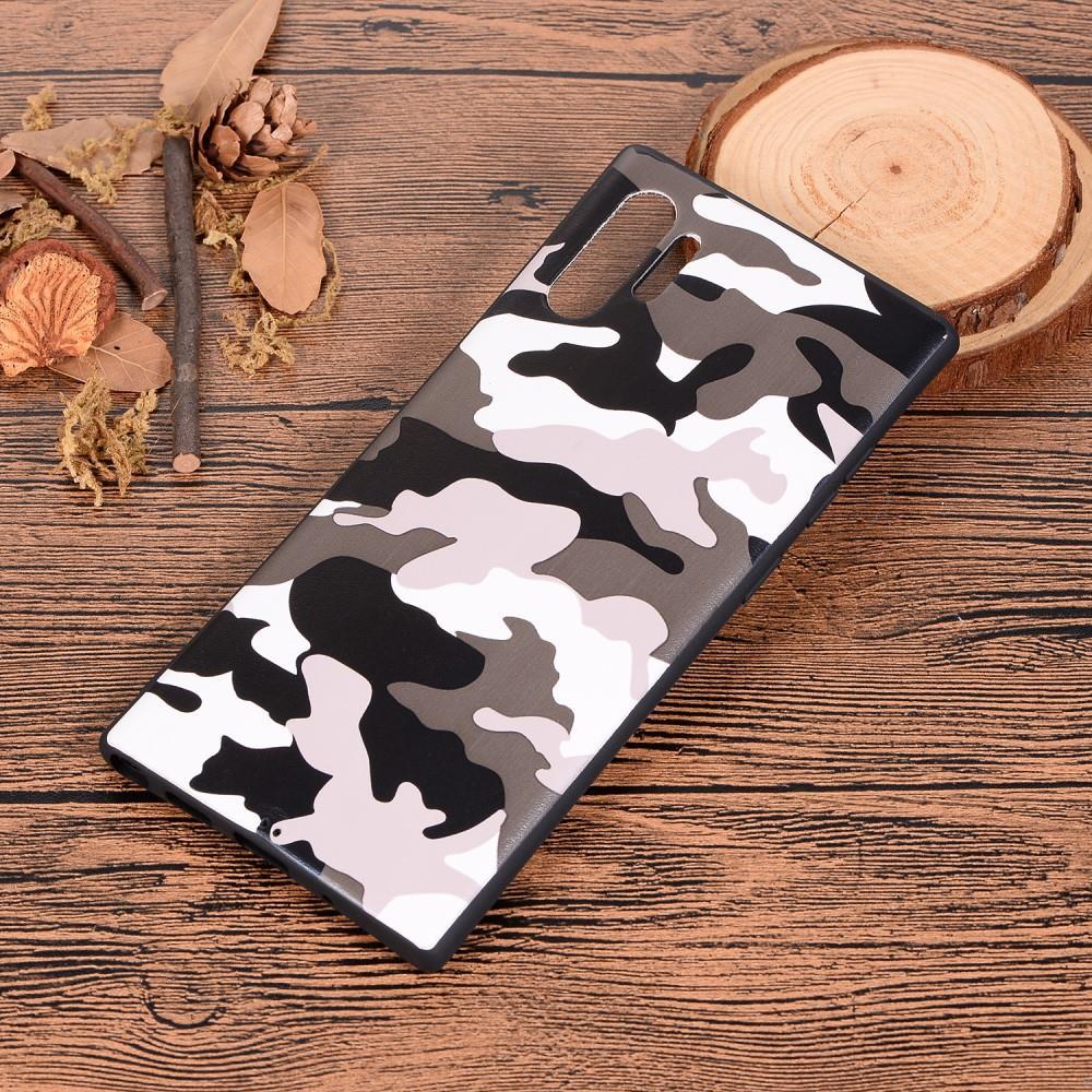 TPU Case für Samsung Galaxy Note 10 PLUS Camouflage Muster Flexi Handyhülle