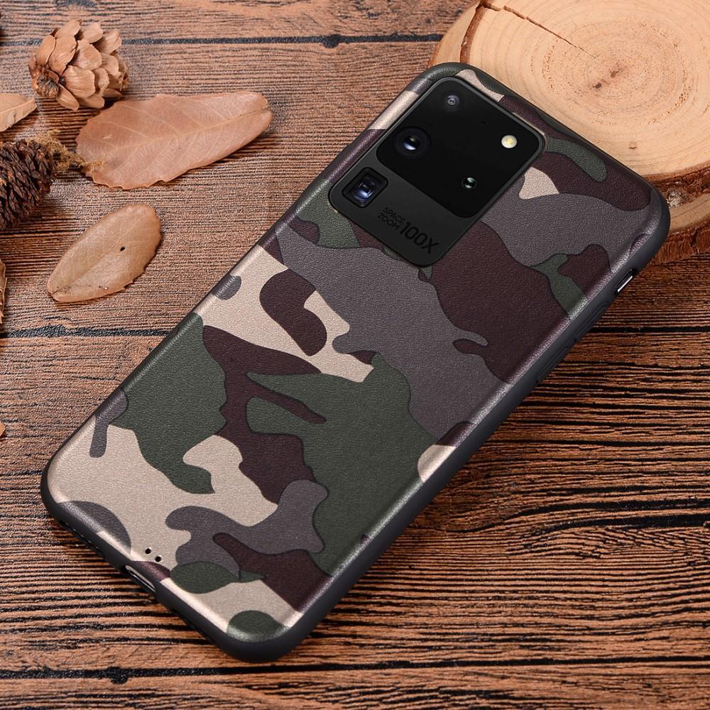 TPU Case für Samsung Galaxy S20 ULTRA Camouflage Muster Flexi Handyhülle Cover