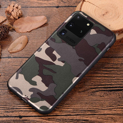 TPU Case für Samsung Galaxy S20 ULTRA Camouflage Muster Flexi Handyhülle Cover