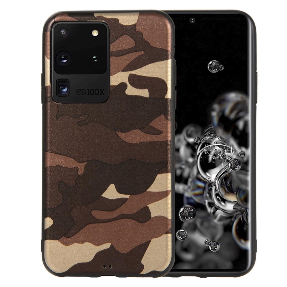 TPU Case für Samsung Galaxy S20 ULTRA Camouflage Muster Flexi Handyhülle Cover