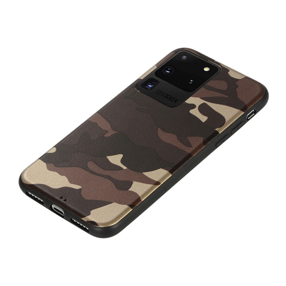 TPU Case für Samsung Galaxy S20 ULTRA Camouflage Muster Flexi Handyhülle Cover