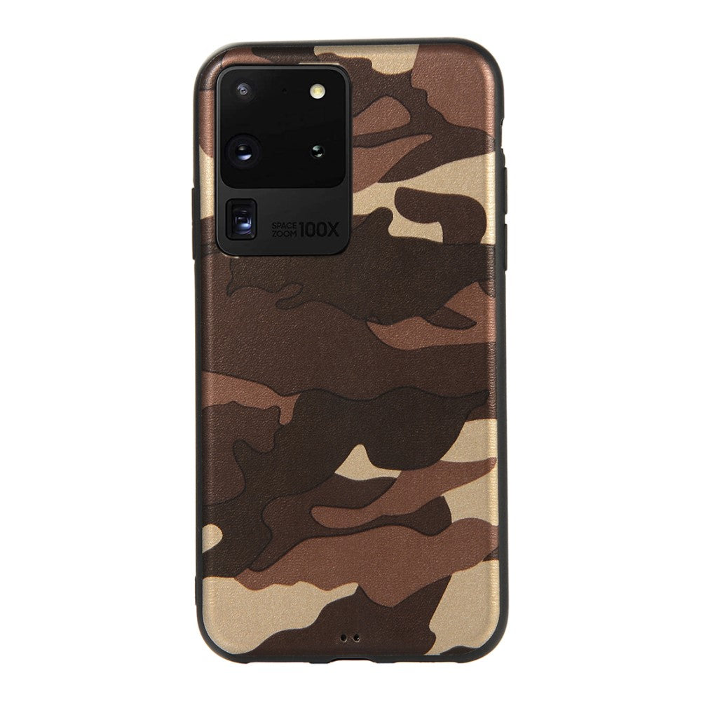 TPU Case für Samsung Galaxy S20 ULTRA Camouflage Muster Flexi Handyhülle Cover