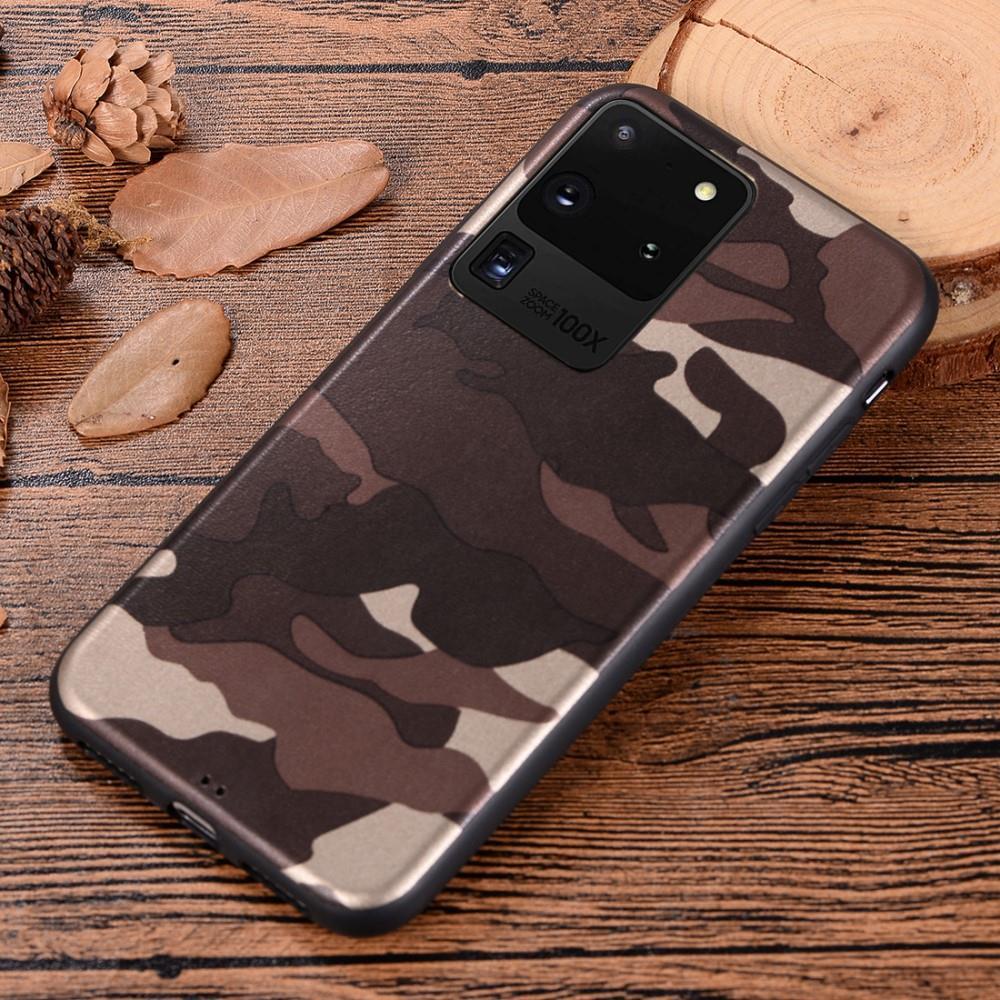 TPU Case für Samsung Galaxy S20 ULTRA Camouflage Muster Flexi Handyhülle Cover