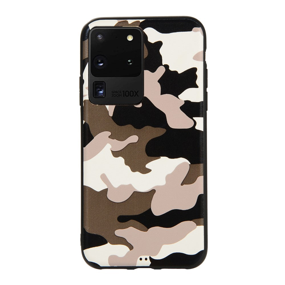 TPU Case für Samsung Galaxy S20 ULTRA Camouflage Muster Flexi Handyhülle Cover