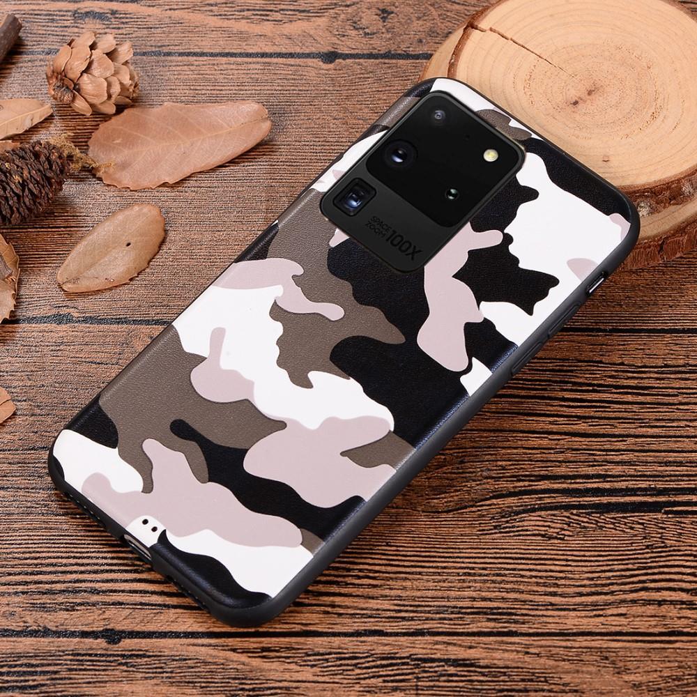 TPU Case für Samsung Galaxy S20 ULTRA Camouflage Muster Flexi Handyhülle Cover