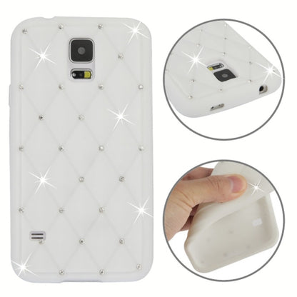 Silikon Case für Samsung Galaxy S5 Rhinestone Rhombus