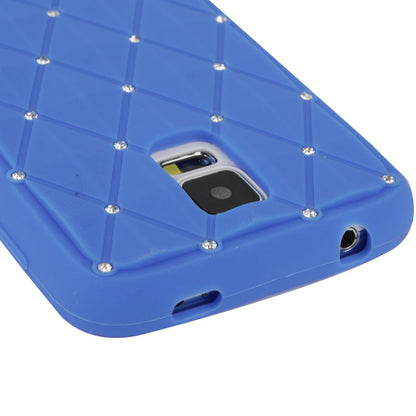 Silikon Case für Samsung Galaxy S5 Rhinestone Rhombus