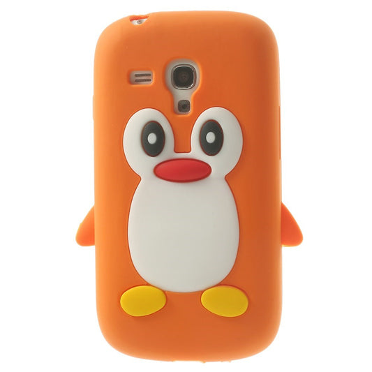 Silikon Case für Samsung Galaxy S3 Mini Soft Pinguin Cute 3D