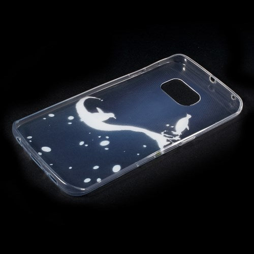 TPU Gel Case für Samsung Galaxy S6 Edge G925 Tiere Meer Skin